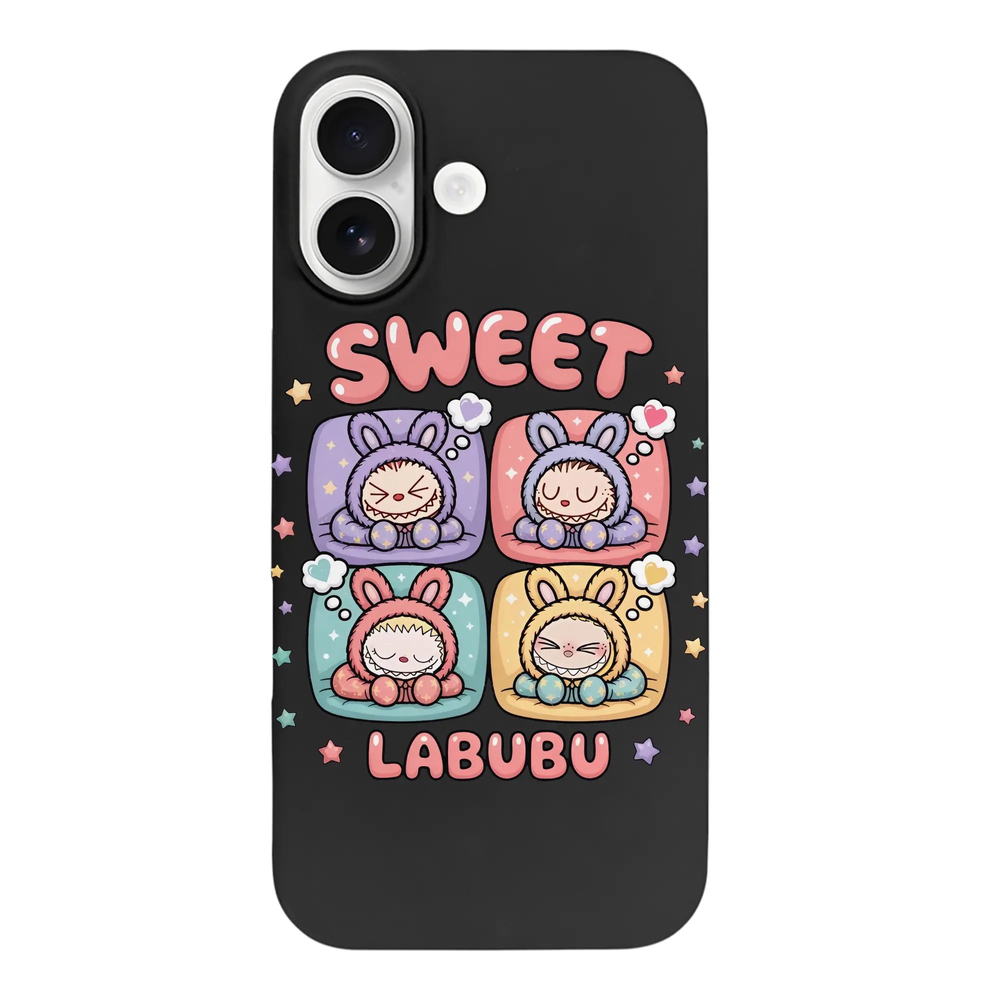 ラブブ グッズ モココ - iPhone 17 シリーズ シリコンケース 薄型 耐衝撃 指紋防止 ソフトタッチカバー 精密フィット 傷防止 保護ケース iPhone 17/17 Air/17 Pro/17 Pro Max 対応